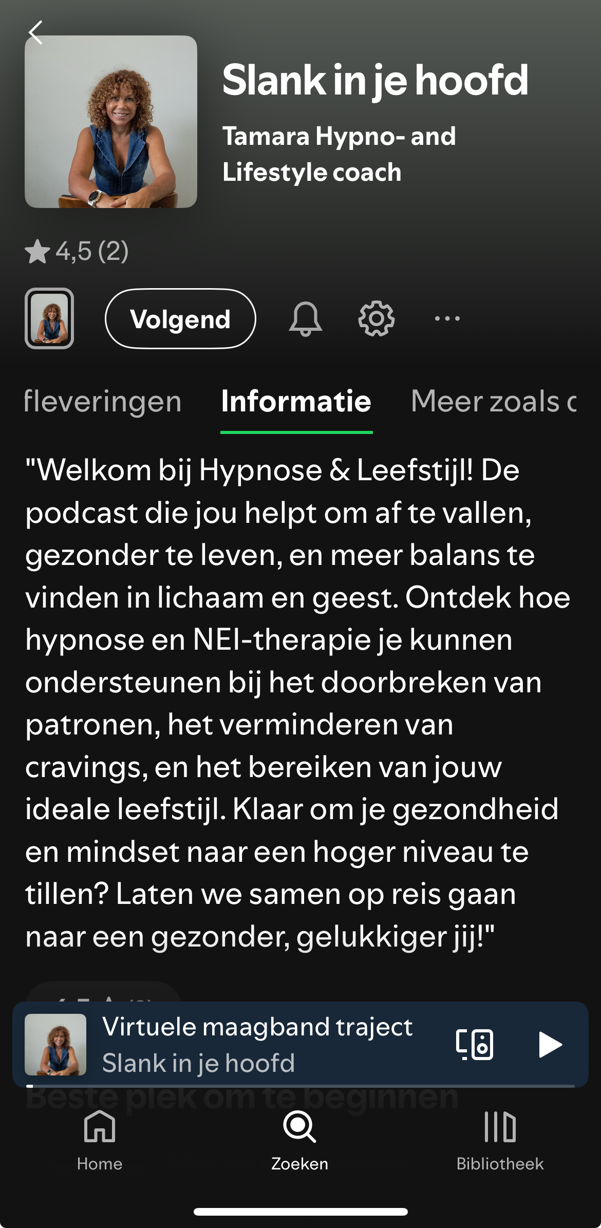 podcast slank in je hoofd